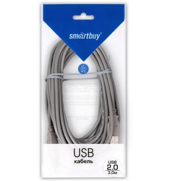 Кабель-удлинитель Smartbuy USB2.0 <Am-->Af> 3,0 m в пакете