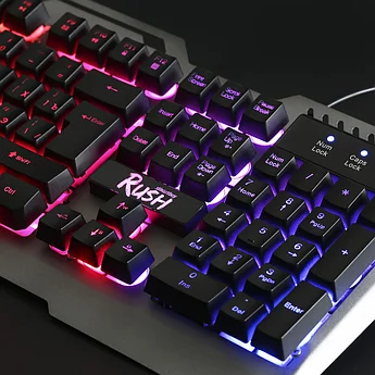 Клавиатура игровая мультимедийная Smartbuy RUSH 354 USB черная