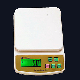 Электронные кухонные весы с подсветкой до 10 кг батарейки/адаптер