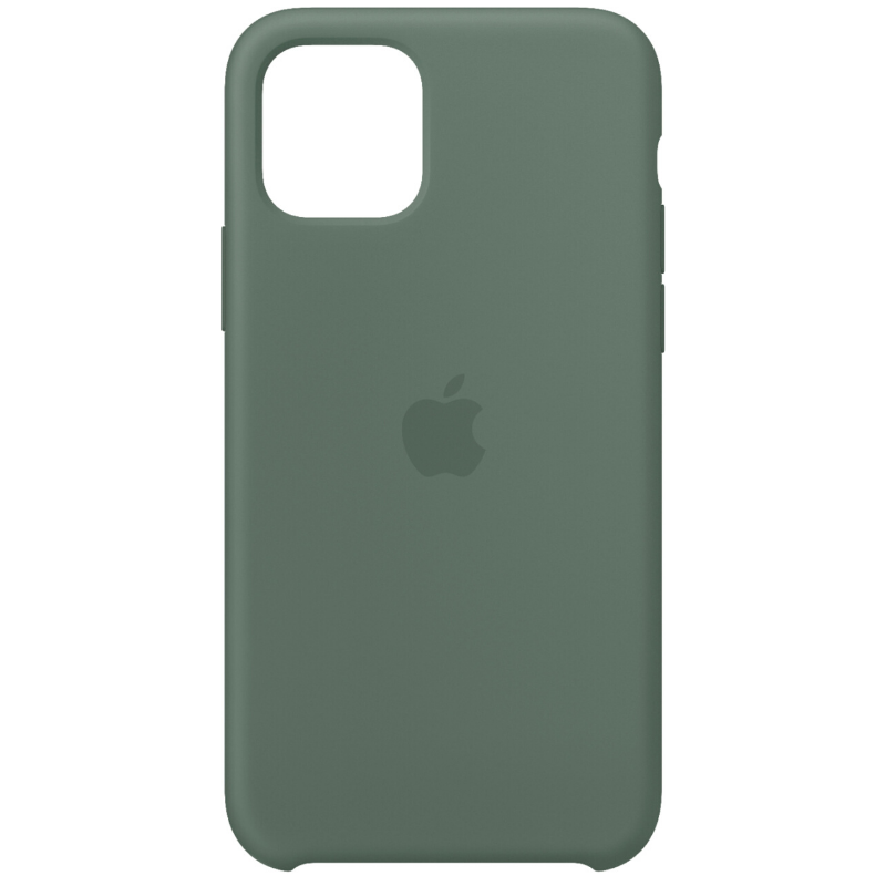 Силиконовый чехол для Apple iPhone 11 (Pine Green)