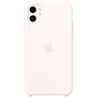 Силиконовый чехол для Apple iPhone 11 (Белый), фото 1