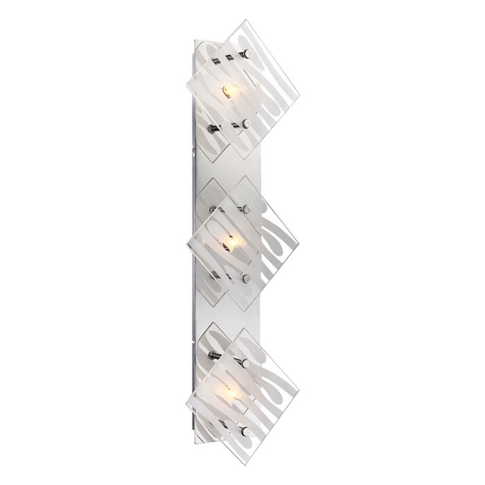 Светильник CARAT 3x33Вт G9 хром 7,8x55x17см