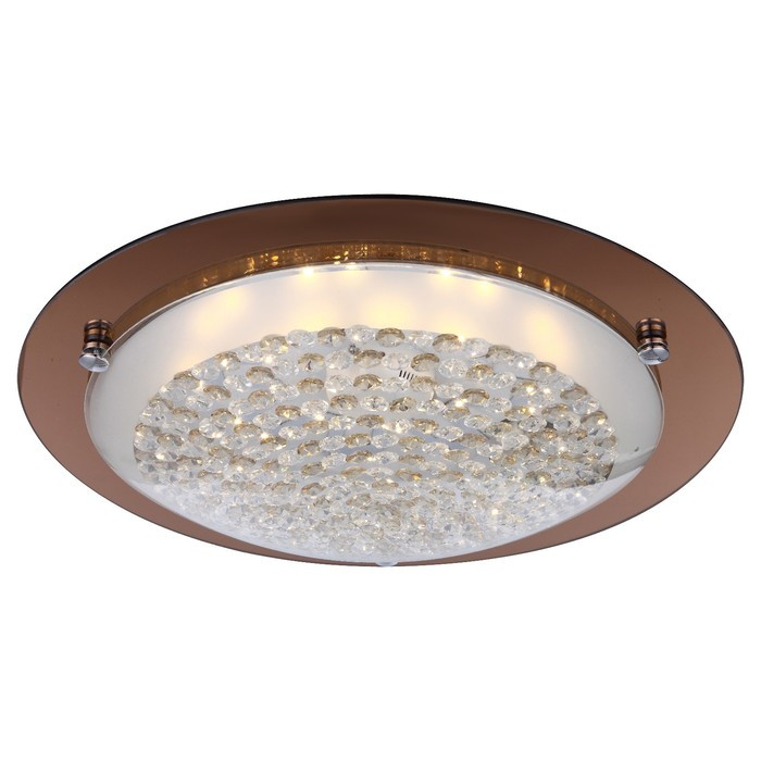 Светильник TABASCO 1x18Вт LED хром 42x42x9,5см