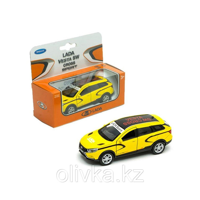 Коллекционная модель Lada Vesta SW Cross sport, масштаб 1:34-39
