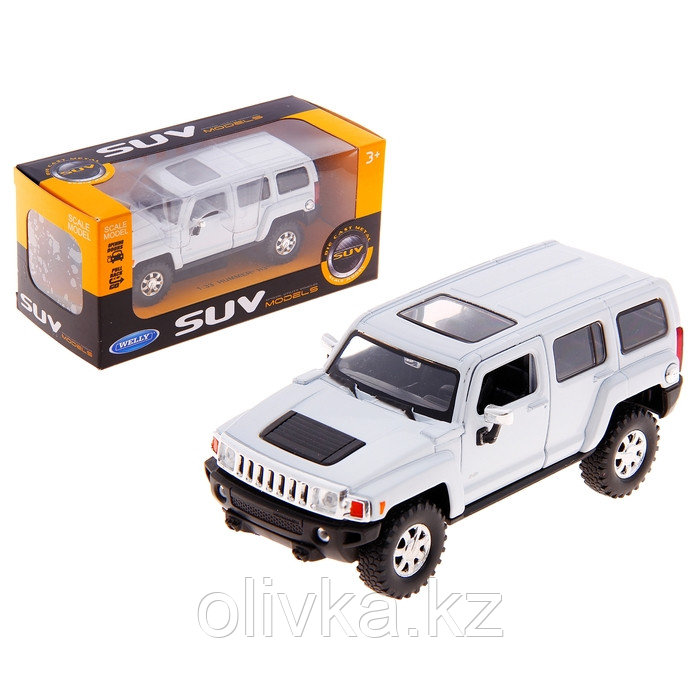 Модель машины HUMMER H3, масштаб 1:32, цвета МИКС