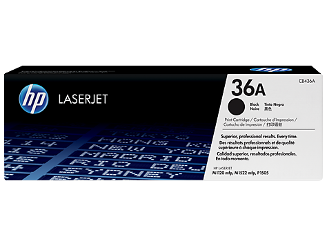 HP CB436A Картридж лазерный черный HP 36A для LaserJet P1505/M1120/M1522