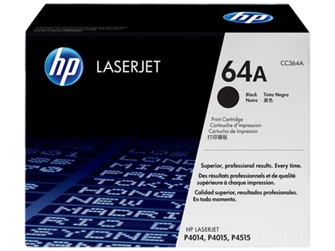 HP CC364A Картридж лазерный черный HP 64A для LaserJet P4014 /4015/4515