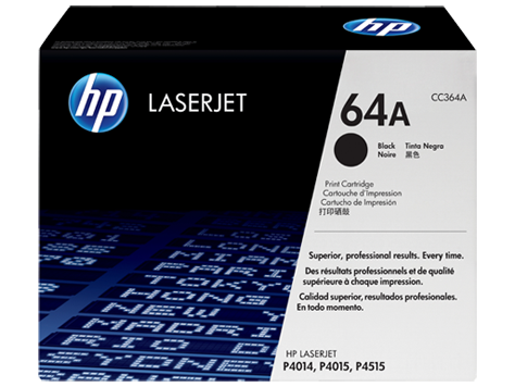HP CC364A Картридж лазерный черный HP 64A для LaserJet P4014 /4015/4515 - фото 1 - id-p8102637
