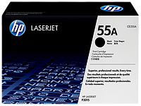 HP CE255A Лазерлік реактивті P3015/Pro 500 MFP M521/MFP M525 үшін HP 55A қара лазерлік картридж