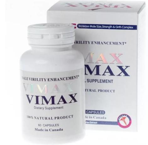 Vimax - препарат для увеличения члена и потенции 60 капсул