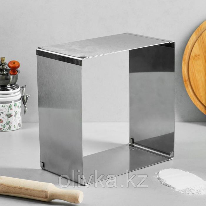 Форма для выпечки с регулировкой размера "Квадратная", 25-48 х 14 см, 1 сорт