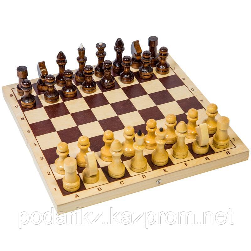 Игра настольная Шахматы, Орловские шахматы, обиходные деревянные, с доской