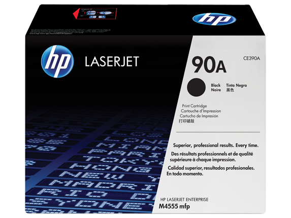 HP CE390A Картридж лазерный черный HP 90A для LaserJet M4555/M601/M602/M603