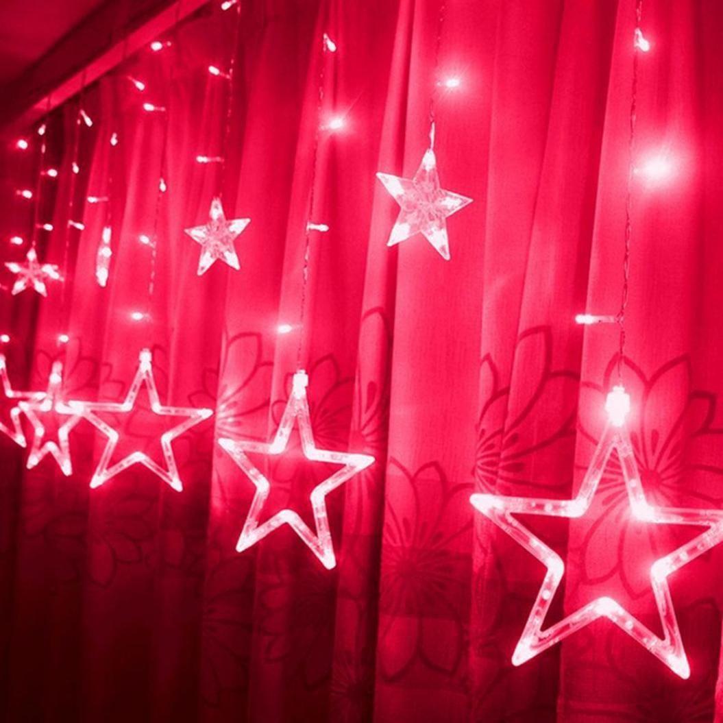 led rgb five pointed star