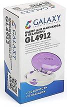 Набор для маникюра и педикюра с 5 насадками GALAXY GL-4912, фото 2