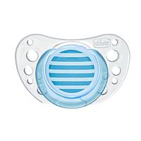 Пустышка латексная Chicco Physio Air 2 шт голубая 0-6м
