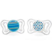 Пустышка силиконовая Chicco Physio LIGHT 6м+ 2 шт BOY