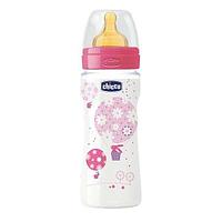 Бутылочка для кормления Chicco Wellbeing латекс 330 ml для каш