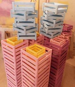 Декоративные деревянные ящики под подарки, изготовление - фото 1 - id-p836251