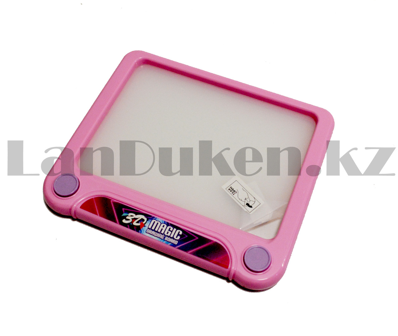 Планшет для рисования 3D Magic Drawing Board c 3D очками светящийся прямоугольный розовый 20х24,5 см - фото 4 - id-p77864263
