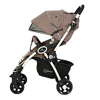 Коляска детская "JAZZ Trends" RA004 Lines beige Шотландский бежевый