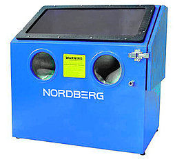 NORDBERG Камера пескоструйная NS1K настольная, боковая загрузка 110 л