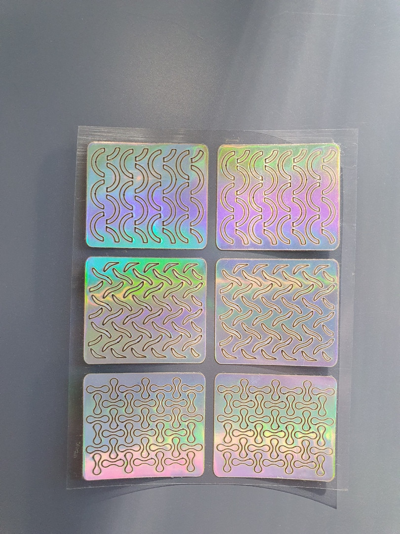 Голографическая наклейка-трафарет (id 77880958)