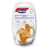 Пустышка латексная Chicco физио софт 0+