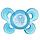 Пустышка силиконовая Chicco Comfort Soother 6+ голубая, фото 2