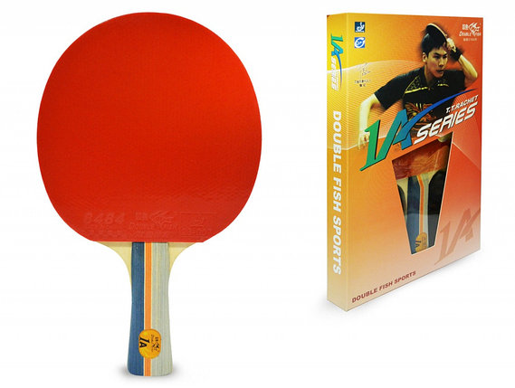 Ракетка для настольного тенниса DOUBLE FISH - 1А-С (ITTF), фото 2