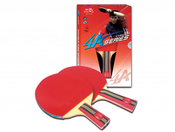 Ракетка для настольного тенниса DOUBLE FISH - 4А-С (ITTF), фото 2