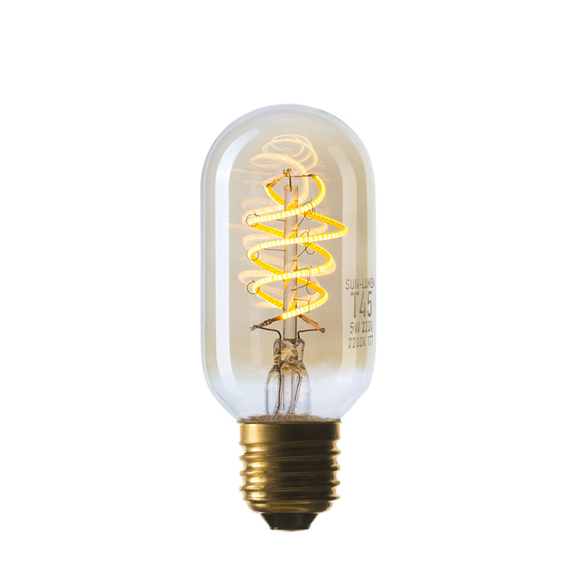 056-953 LED-Лампа T45 5W SF-8, Золотая, IC, Е27, not dim