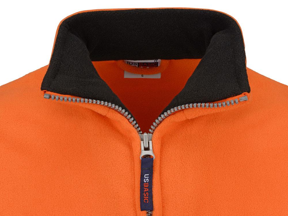Куртка флисовая Nashville мужская, оранжевый/черный - фото 4 - id-p55507065
