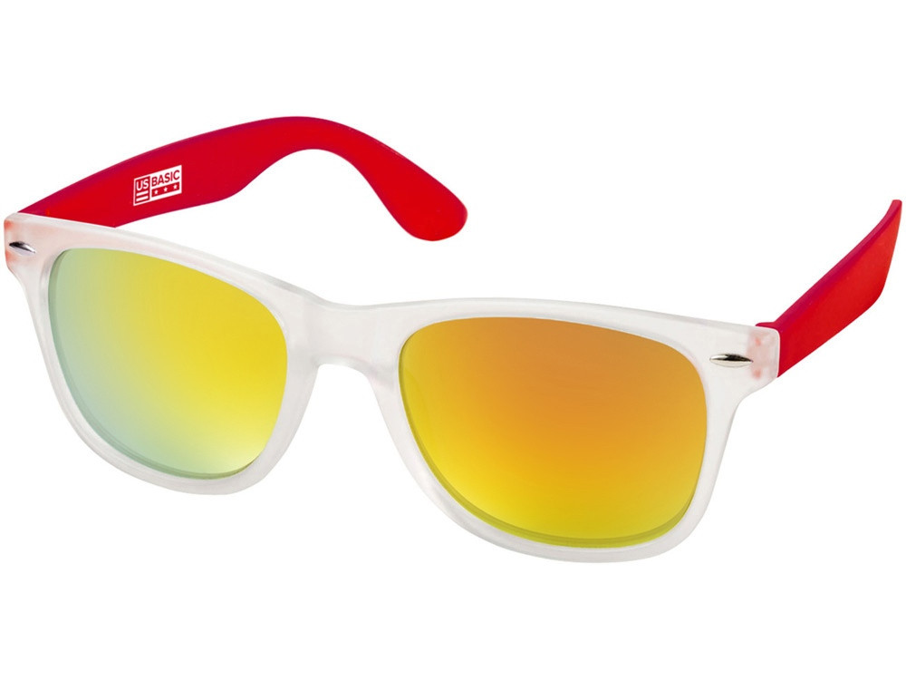 Солнцезащитные очки California, бесцветный полупрозрачный/красный - фото 1 - id-p77883447