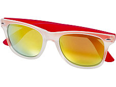 Солнцезащитные очки California, бесцветный полупрозрачный/красный, фото 3