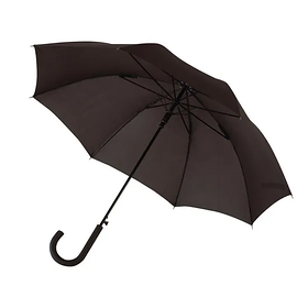 Зонт-трость WIND черный