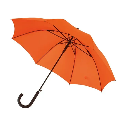 Зонт-трость WIND оранжевый, фото 2