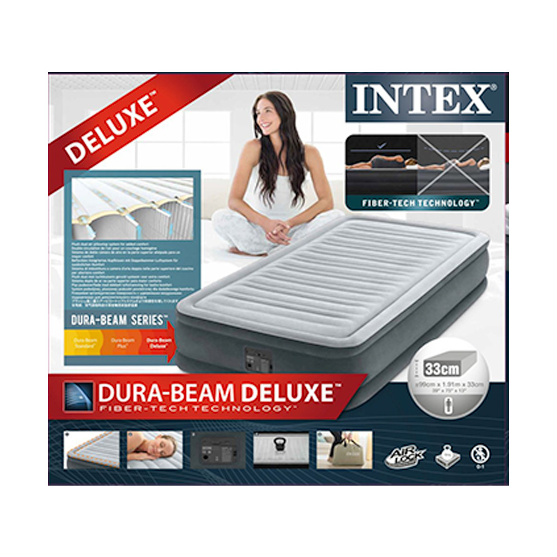 Матрас надувной Intex 67766NP