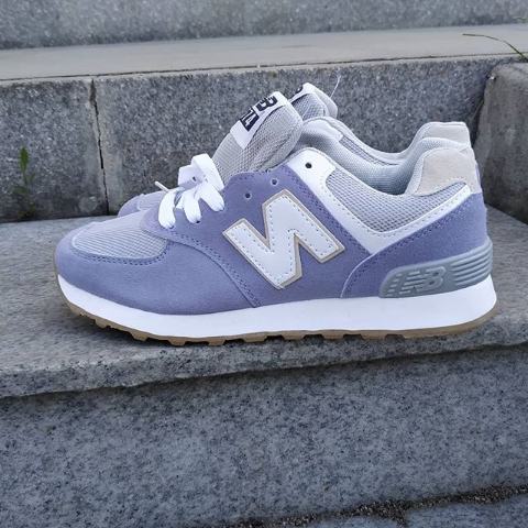 Кроссовки женские светло-синие New Balance 36-41 размер