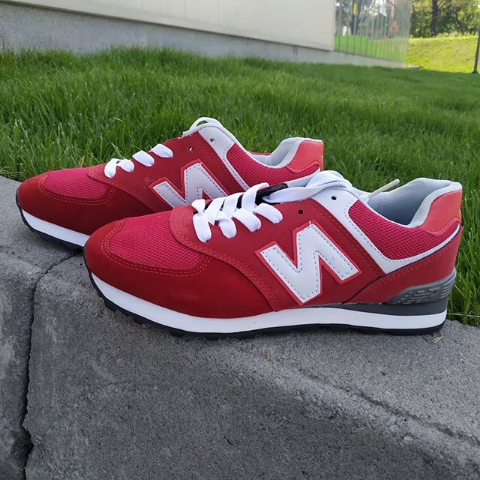 Кроссовки женские красные New Balance 36-41 размер