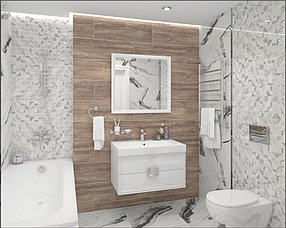 Плитка облицовочная KK SiSH 750x250 коричневая, фото 2