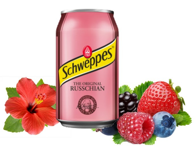 Schweppes  Russchian Руссиан 330ml (24шт-упак)