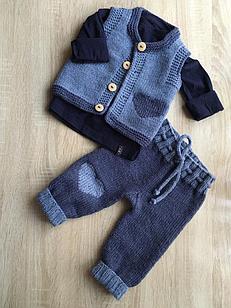 Комплект вязанный