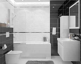 Плитка облицовочная KK SigВV 600x200 белая, фото 2