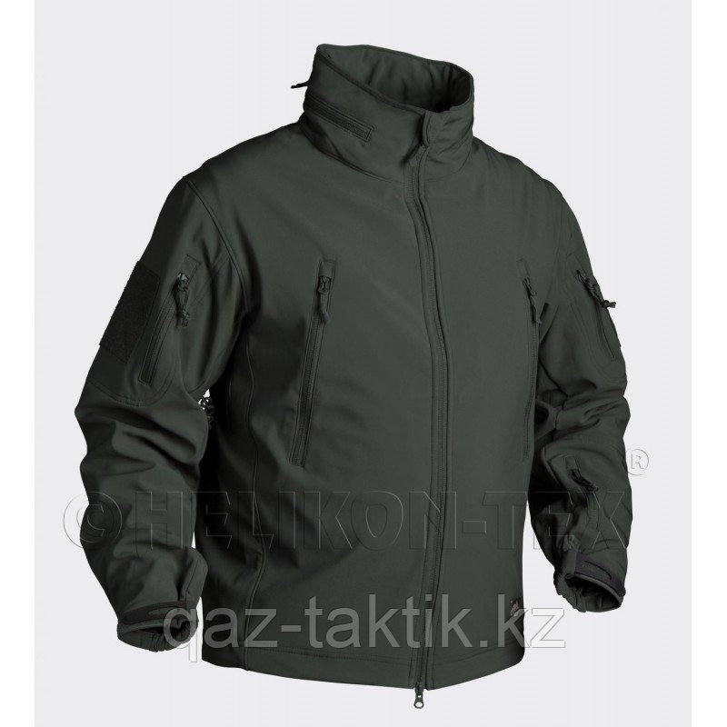 Куртка HELIKON-TEX® Мод. Gunfighter Shark Skin Windblocker цвет Black (KU-GUN-FM-01) - фото 1 - id-p77879842