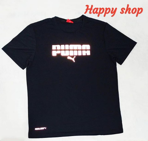 Мужская черная футболка Puma