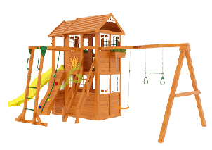 Детская площадка  Клубный домик 2 с рукоходом Luxe