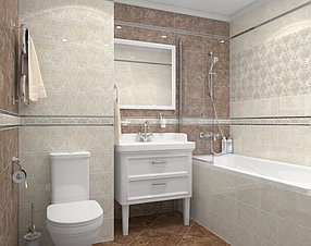 Плитка облицовочная KK Pеу 400x200 бежевая, фото 2