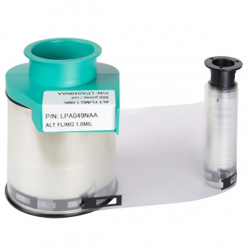 CLEAR PATCH 1.0MIL 600 Evolis LPA049NAA карталарына арналған қорғаныс жабыны бар таспа, фото 1