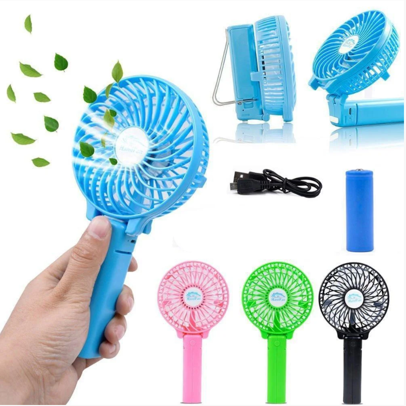 Ручной мини-вентилятор аккумуляторный. Handy Mini Fan